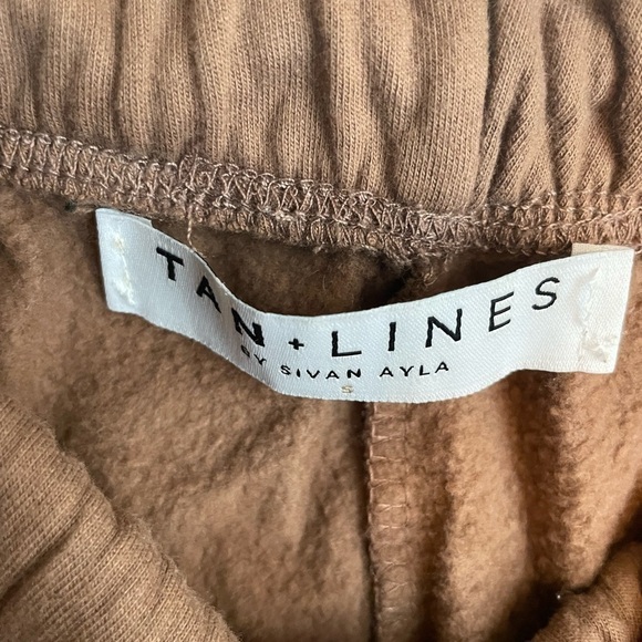 Tan Lines by Sivan Ayla Sweatpant Joggers Small Tan - Picture 5 of 7